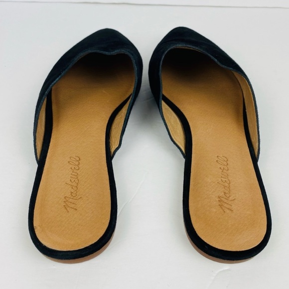 MADEWELL Black Remi Suede Mules / Slides - Picture 2 of 6